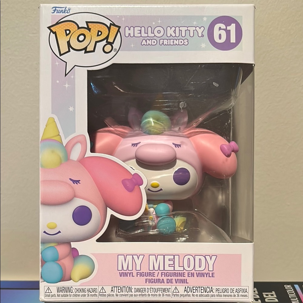 Funko Pop! My Melody Vinyl Figure - Pink and Blue